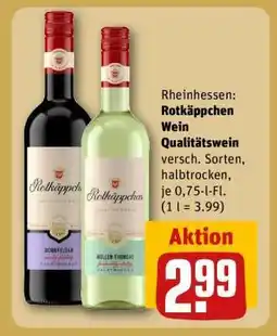 REWE Rotkäppchen Wein Qualitätswein Angebot