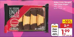 Netto Marken-Discount Gaber Linzer Stangerl oder Linzer Augen Angebot