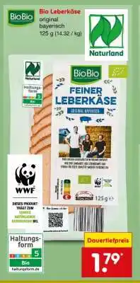 Netto Marken-Discount Bio Leberkäse Angebot