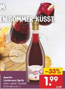 Netto Marken-Discount Aperito Lambrusco Spritz Angebot