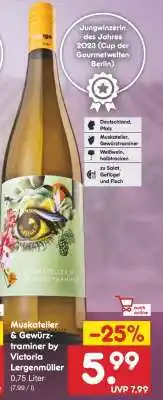 Netto Marken-Discount Muskateller & Gewürztraminer by Victoria Lergenmüller Angebot
