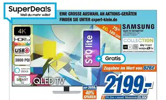 Expert Samsung Qled Tv Gq75q87tgt Angebot