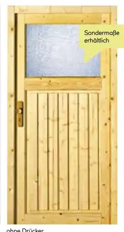 BayWa Holz-Nebeneingangstür Angebot