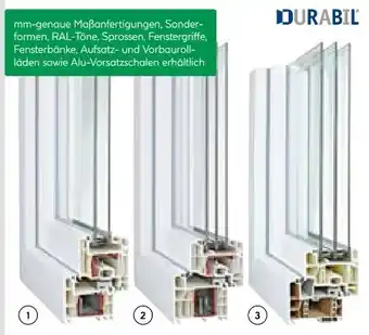 BayWa Durabil Kunststoff-Fenster Angebot