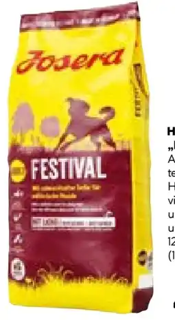 BayWa Josera Hundefutter Festival Angebot