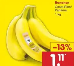 Netto Marken-Discount MarktTag Bananen Angebot