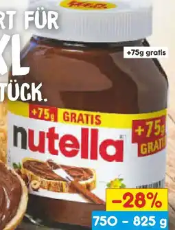 Netto Marken-Discount Ferrero Nutella Nuss-Nugat Creme Angebot