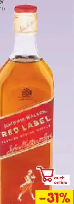 Netto Marken-Discount Johnnie Walker Red Label Angebot