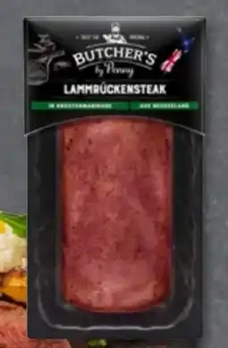 PENNY Butcher's by Penny Lammrückensteak Mariniert Angebot