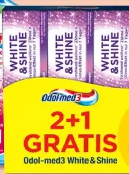 PENNY Odol-Med 3 Zahncreme White & Shine Angebot