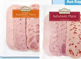 PENNY Ponnath Aufschnitt Platte Angebot