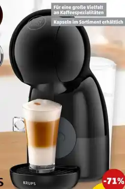 PENNY Krups Kapselkaffeemaschine Piccolo XS KP1A3B Angebot