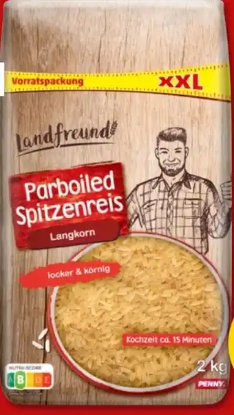 PENNY Landfreund Parboiled Langkorn Spitzenreis Angebot