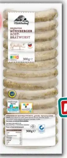 PENNY Mühlenhof Nürnberger Rostbratwurst Angebot