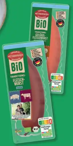 Lidl Metzgerfrisch Bio Traditions-Fleischwurst Angebot