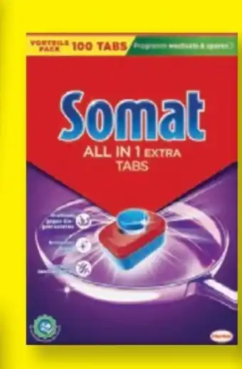 Lidl Somat Spülmaschinen Tabs All-in-1 Extra Angebot