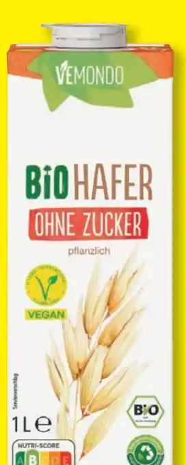 Lidl Vemondo Bio-Haferdrink Angebot