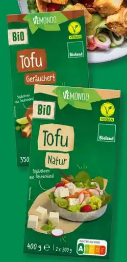 Lidl Vemondo Bio Tofu Natur vegan Angebot