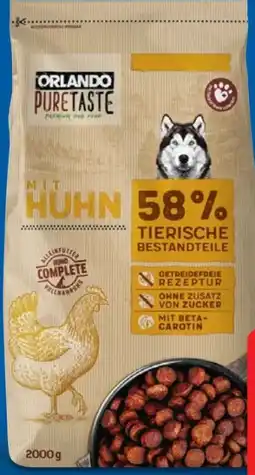 Lidl Orlando Pure Taste Hundetrockennahrung Angebot