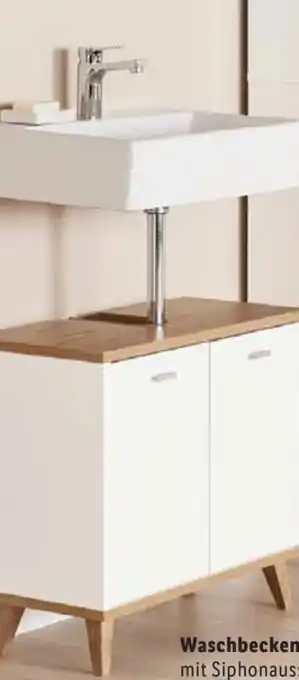 Lidl Livarno Living Waschbecken-Unterschrank Corfu Angebot