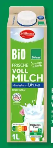 Lidl Milbona Frische Bio-Vollmilch Angebot