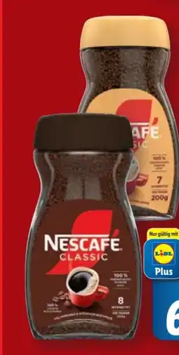 Lidl Nescafé Kaffee Classic Angebot