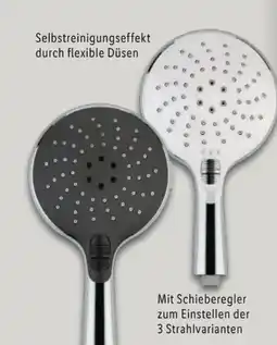 Lidl Livarno Home Multifunktionsduschkopf Angebot