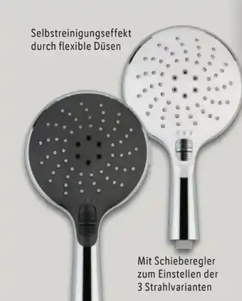 Lidl Livarno Home Multifunktionsduschkopf Angebot