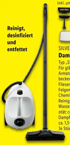 Lidl SilverCrest Dampfreiniger SDFR 1500 A1 Angebot