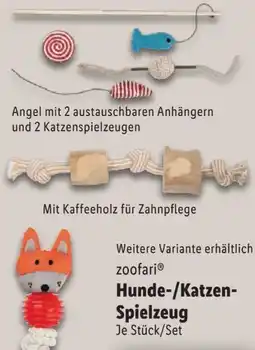 Lidl zoofari Katzenspielzeug Angebot