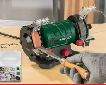 Lidl Parkside Doppelschleifer PDFW 120 B3 Angebot