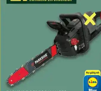 Lidl Parkside Performance Akku-Kettensäge 40 V PPKSA 40-Li B2 Angebot