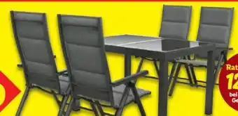 Lidl Livarno Home Alu-Gartenmöbelset Toronto 5-tlg Angebot