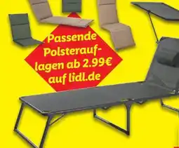 Lidl Livarno Home Dreibeinliege Houston Angebot