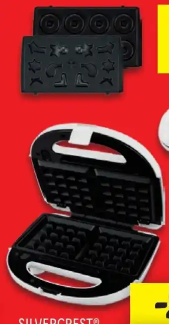 Lidl SilverCrest Kitchen Tools Waffeleisen SWEW 750 D2 Angebot