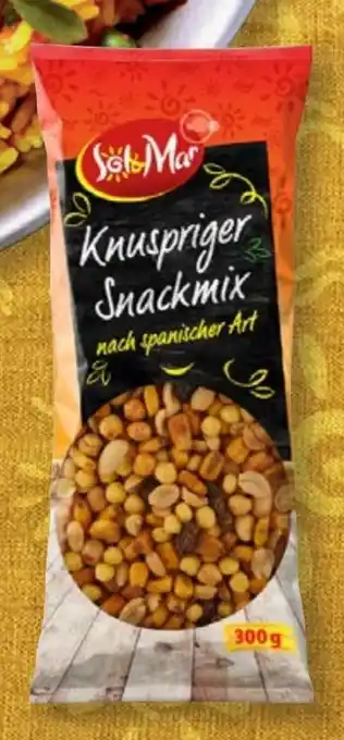 Lidl Sol & Mar Knuspriger Snackmix Angebot