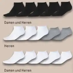 Lidl Esmara Damen-Sneakersocken 5 Paar Angebot