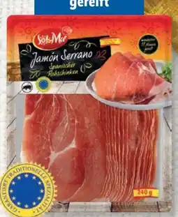 Lidl Sol & Mar Jamón Serrano Angebot