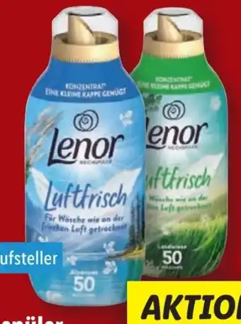 Lidl Lenor Weichspüler Angebot