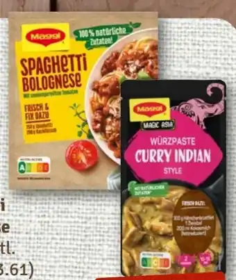 nahkauf Maggi Fix Spaghetti Bolognese Angebot
