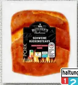 nahkauf Butcher’s Barbecue Schweine-Rückensteaks Angebot