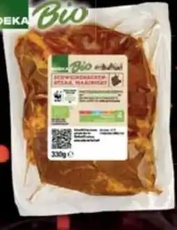 E-Center Edeka Bio Schweine Nackensteak Angebot