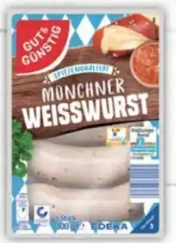 E-Center Gut & Günstig Münchner Weisswurst Angebot