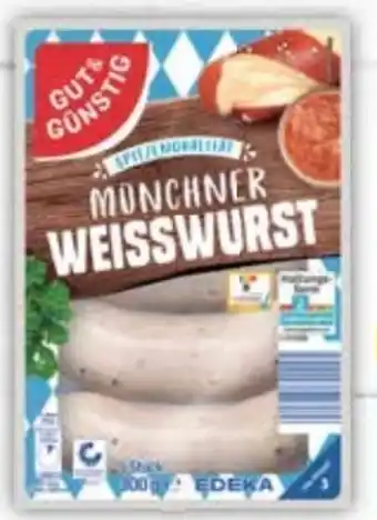 E-Center Gut & Günstig Münchner Weisswurst Angebot