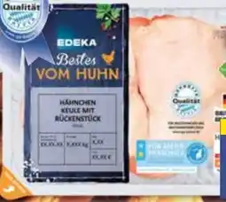 E-Center Edeka Bestes vom Huhn Hähnchen Keule Angebot