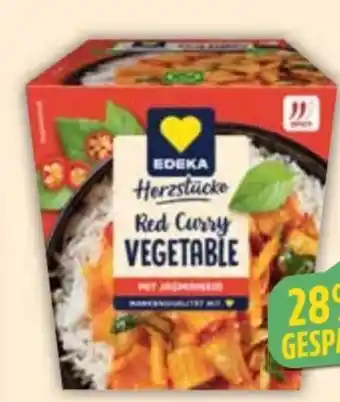 E-Center Edeka Herzstücke Red Curry Gemüse Angebot