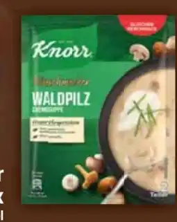 E-Center Knorr Feinschmecker Waldpilz Cremesuppe Angebot