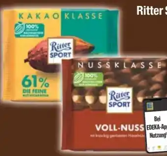 E-Center Ritter Sport Schokolade Nuss Klasse Angebot