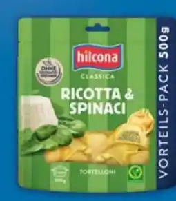E-Center Hilcona Bio Tortelloni Ricotta e Spinaci Angebot