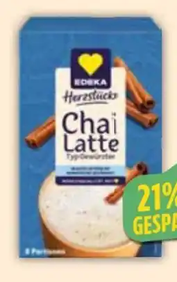 E-Center Edeka Herzstücke Chai Latte Angebot